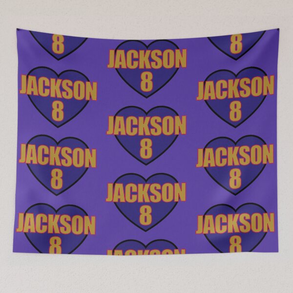 Artikelvorschau, Lamar Jackson Herz entworfen und verkauft von Chesley Design.