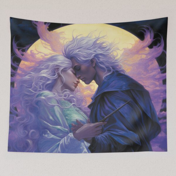 Item preview, Embrace of the Celestial Twilight designed and sold by oanaunciuleanu.