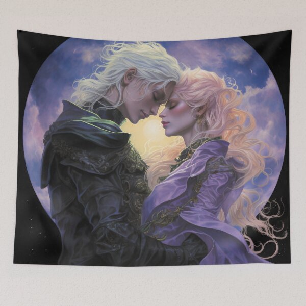 Item preview, Embrace of the Celestial Twilight designed and sold by oanaunciuleanu.
