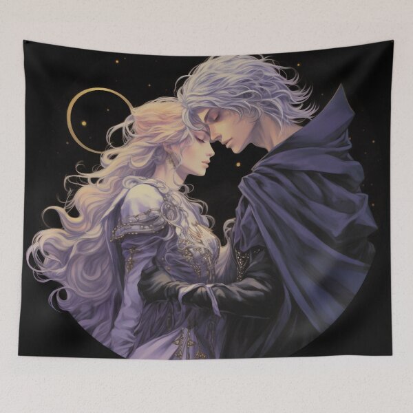 Item preview, Embrace of the Celestial Twilight designed and sold by oanaunciuleanu.