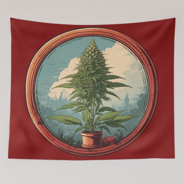 Item preview, Colarado flower in a circle design designed and sold by wojysmokes.