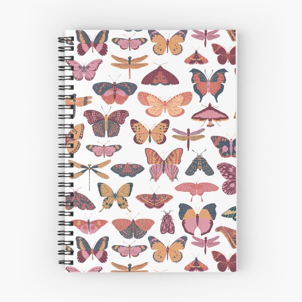 Item preview, Patrón de insectos mariposa, libélula y polilla. designed and sold by ModernAndFunky.