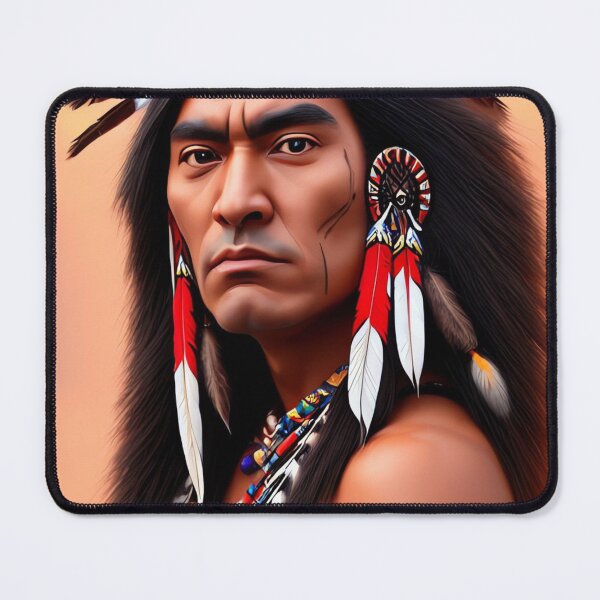 Item preview, Native American - Brave Heartbeat designed and sold by Gary-Shop.