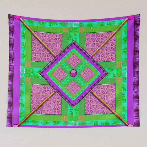 Item preview, Purple Puzzle Box Pattern designed and sold by PETER GROSS.