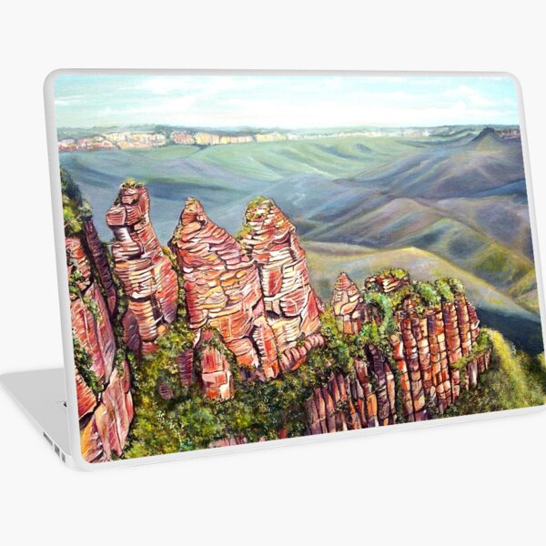 On the Edge, Blue Mountains, Australia Laptop Skin