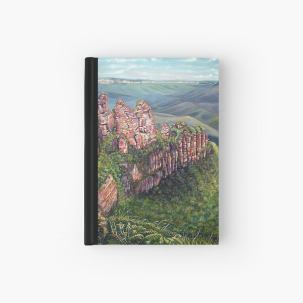 On the Edge, Blue Mountains, Australia Hardcover Journal