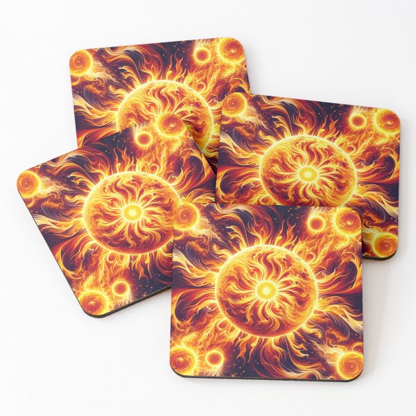 Item preview, Fiery Dance: Solar Flares designed and sold by decmrArtistic.