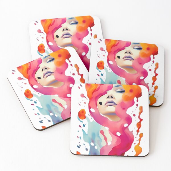 Item preview, Vibrant Colorful Artistic Modern Abstract Stylized Expressive Surreal designed and sold by 7FloydStore.