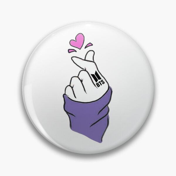 Item preview, Bts finger heart designed and sold by chinnu772.