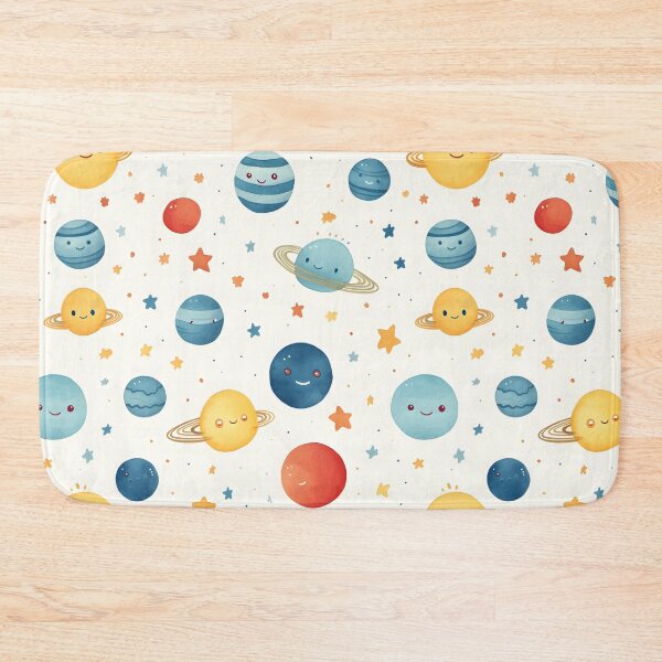 Item preview, Cute Planet Cartoon Style designed and sold by MuteluArtwork.