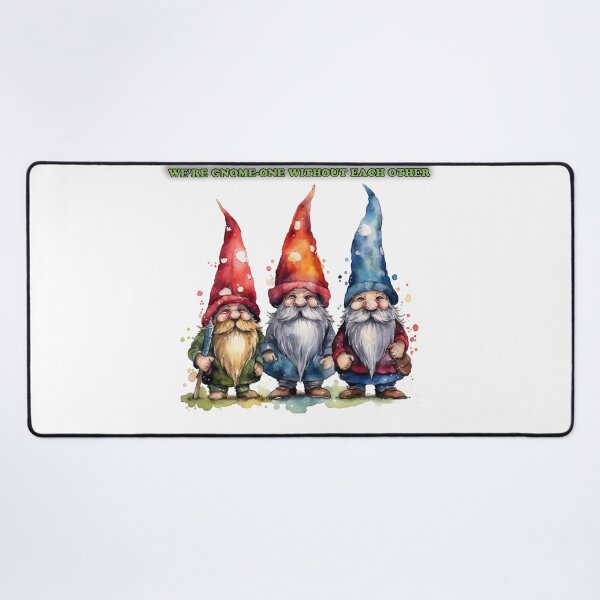 Item preview, Three Amigos: Garden Gnome Buddies designed and sold by janedewaard.