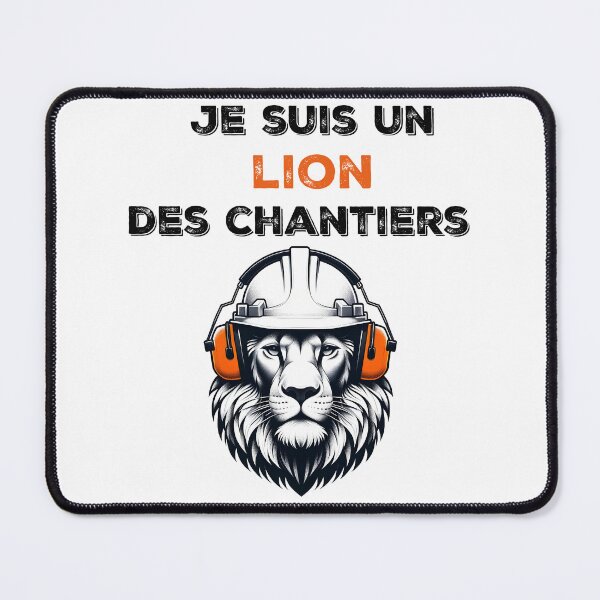 Aperçu de l'œuvre Je suis un lion des chantiers créée et vendue par YANNISQ49.