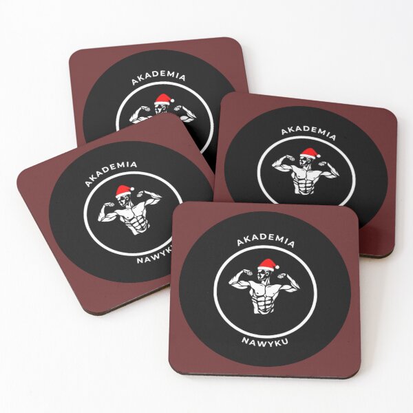 Item preview, (Akademia Nawyku) Logo Muscular Man with Santa hat designed and sold by AkademiaNawyku.