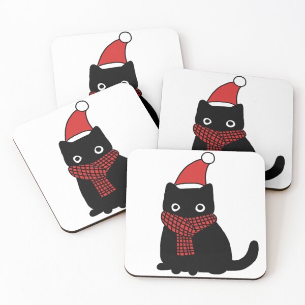 Item preview, christmas cat designed and sold by aishiterumo.