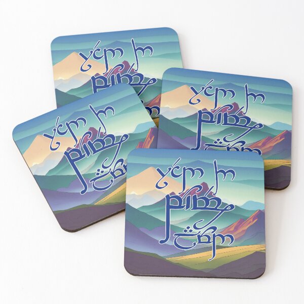 Item preview, Lea los poemas en voz alta: ¡en Tengwar, la antigua escritura de los elfos! designed and sold by Scott Auld's Merch Shop.