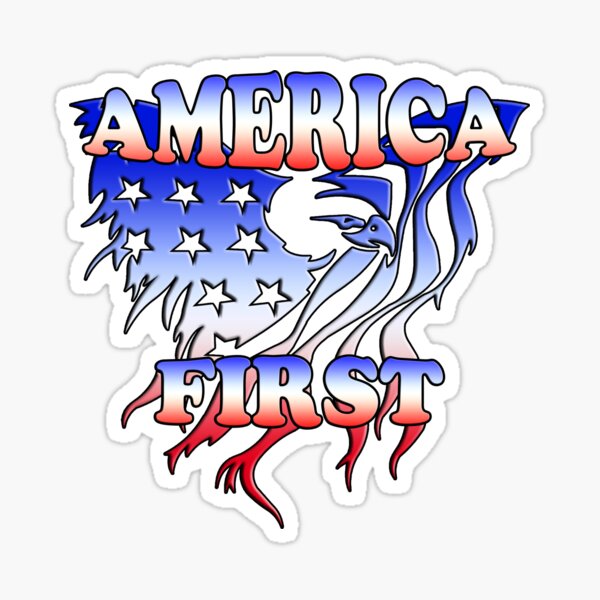 Item preview, AMERICA FIRST V.2 designed and sold by RedNation.