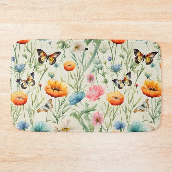 Item preview, Butterfly In The Flower Garden Cute Style designed and sold by MuteluArtwork.