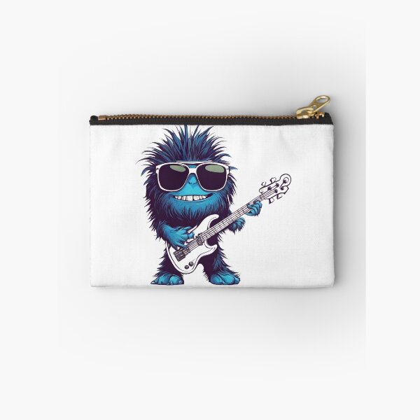 Item preview, FURRY MONSTER 2 – cool furry monster – guitarist furry monster – guitarist monster designed and sold by Musicians-world.