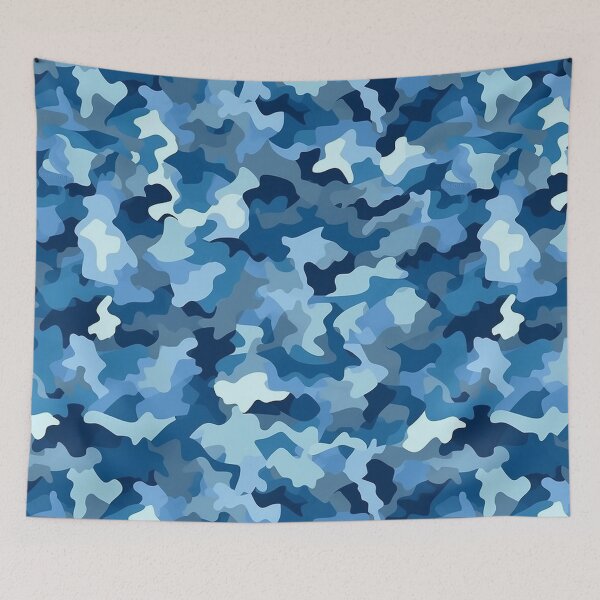 Item preview, Naval Camo 7 seamless pattern  designed and sold by Reichcorp.