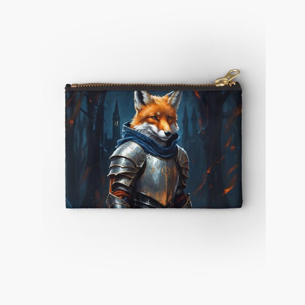 Item preview, Fox knight in the dark forest. Animal knights - paintings series. designed and sold by twisted-dot.