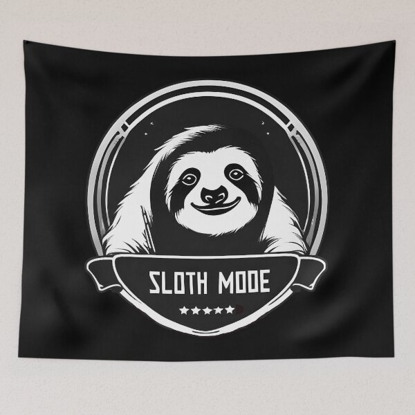 Item preview, Sloth fashion cute sloth design as pajamas designed and sold by LessStressNerd.