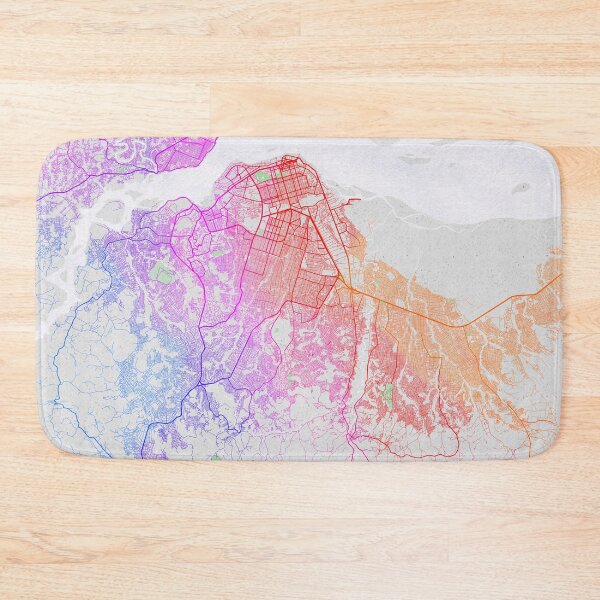 Item preview, Kinshasa City Map of DR Congo - Colorful designed and sold by deMAP.
