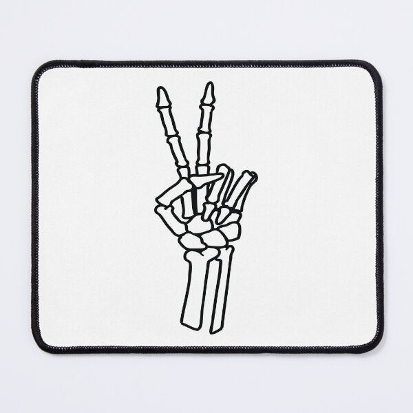Item preview, Peace Out Skeleton Hand designed and sold by ScienceCorner.