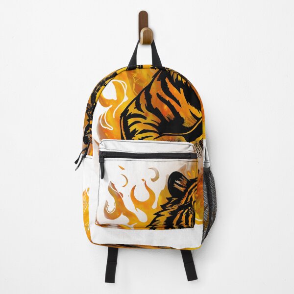 Item preview, Tiger Gothic Rock Playing Guitar - Flames, Cat, Musician designed and sold by VtheArtist.