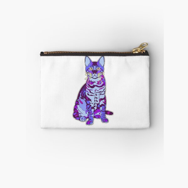 Item preview, Colorful Cat - Purplish designed and sold by bigolclown.