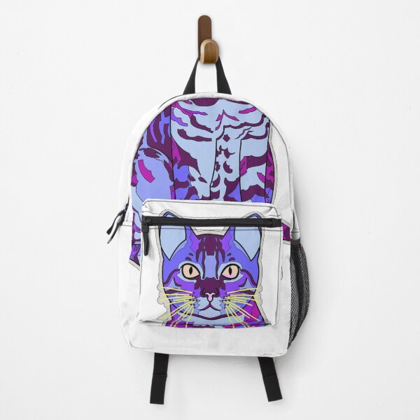 Item preview, Colorful Cat - Purplish designed and sold by bigolclown.