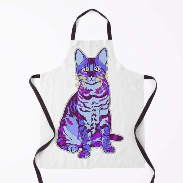 Item preview, Colorful Cat - Purplish designed and sold by bigolclown.
