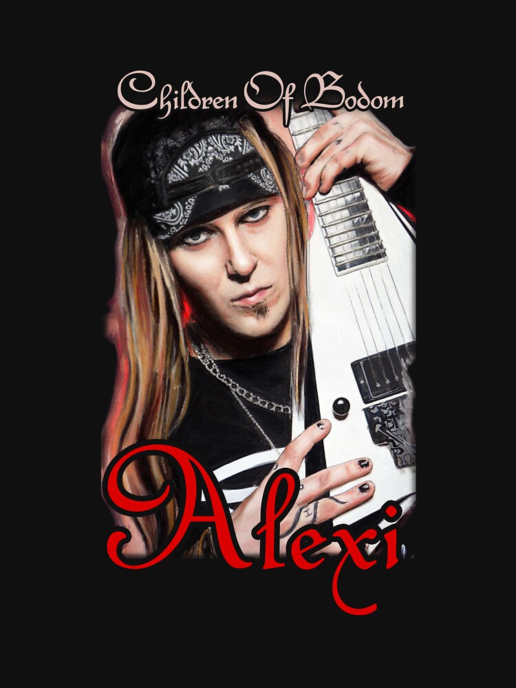 Thumbnail 7 of 7, Essential T-Shirt, Bodom Beach Terror Rip Alexi Laiho Children Of Bodom designed and sold by lettersorenyu.