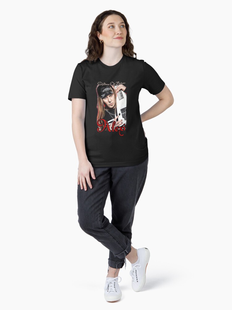 Thumbnail 4 of 7, Essential T-Shirt, Bodom Beach Terror Rip Alexi Laiho Children Of Bodom designed and sold by lettersorenyu.