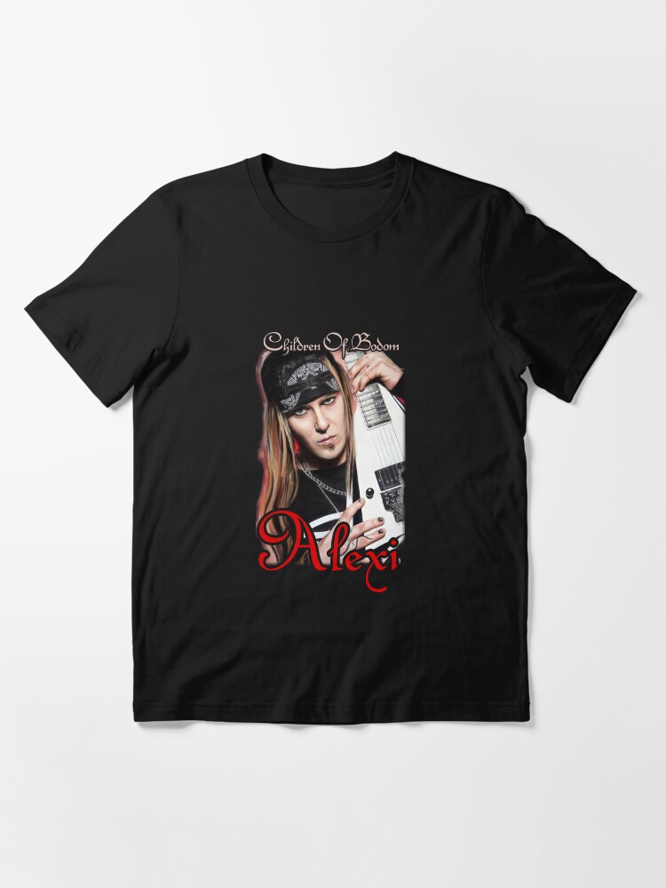 Thumbnail 3 of 7, Essential T-Shirt, Bodom Beach Terror Rip Alexi Laiho Children Of Bodom designed and sold by lettersorenyu.
