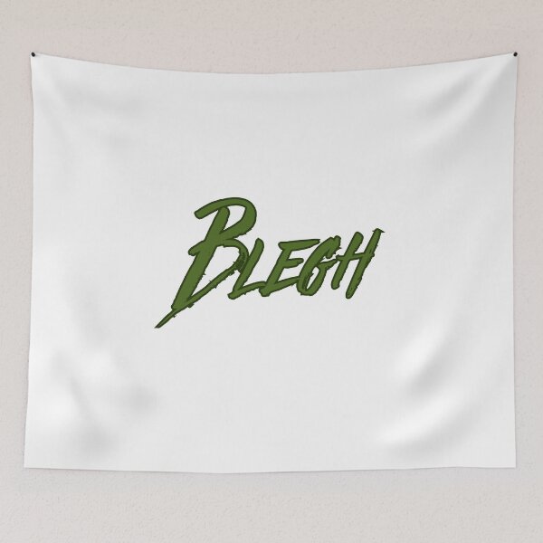Item preview, BLEGH (Deathcore Metalcore Scream) Green designed and sold by GoldustDesigns.
