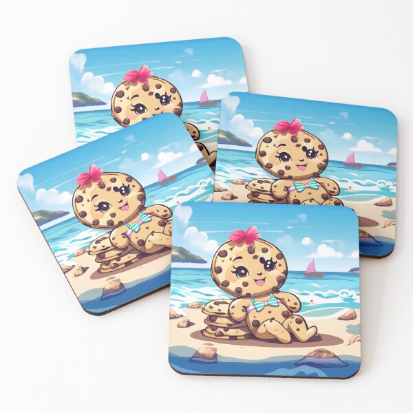 Item preview, Beachside Cookie Bliss - Whimsical Artwork designed and sold by RevGens.