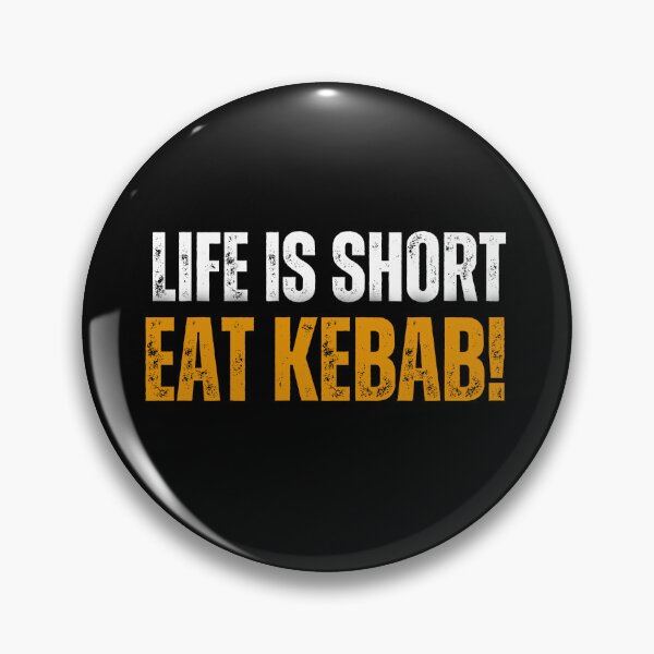 Item preview, Life is short, eat Kebab! designed and sold by effateON.