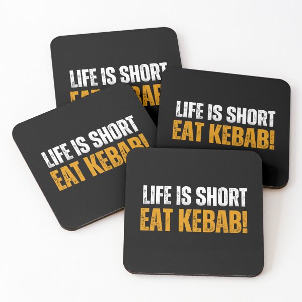 Item preview, Life is short, eat Kebab! designed and sold by effateON.