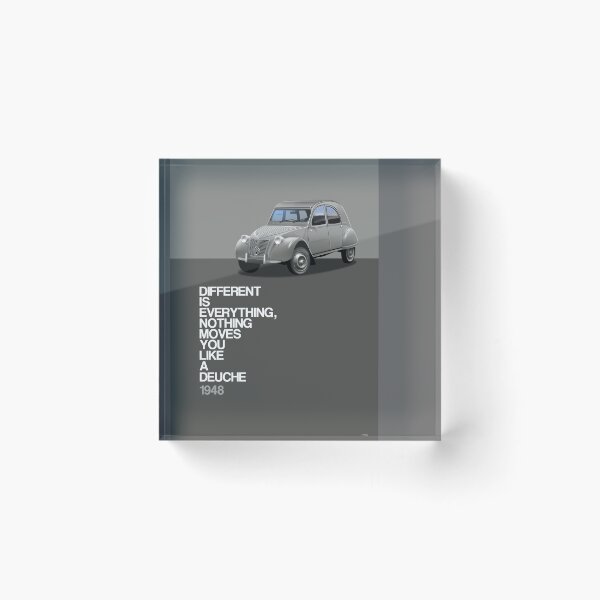 Item preview, 2CV (1948) graphic art Poster designed and sold by RJWautographics.