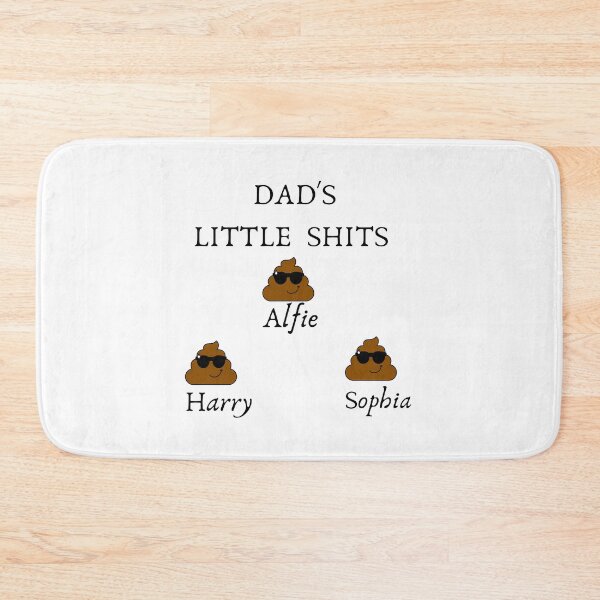 Item preview, father's day personalised,DAD'S LITTLE  SHITS,Personalised Birthday designed and sold by Isanoe.