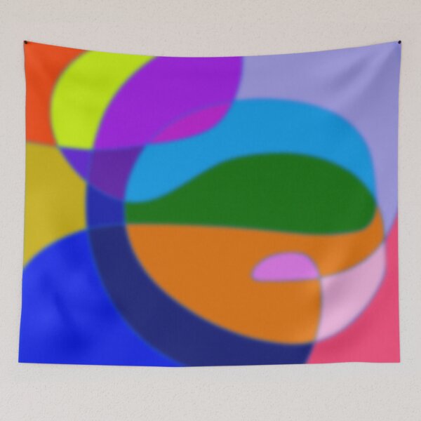 Item preview, Abstract Lines with Circular Motion and Soft Multi Colored Texture designed and sold by masabo.