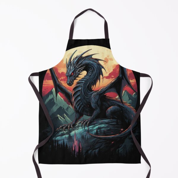 Artikelvorschau, Fantasy-Fiction – Black Dragon Art entworfen und verkauft von Fantasy Masterpiece.
