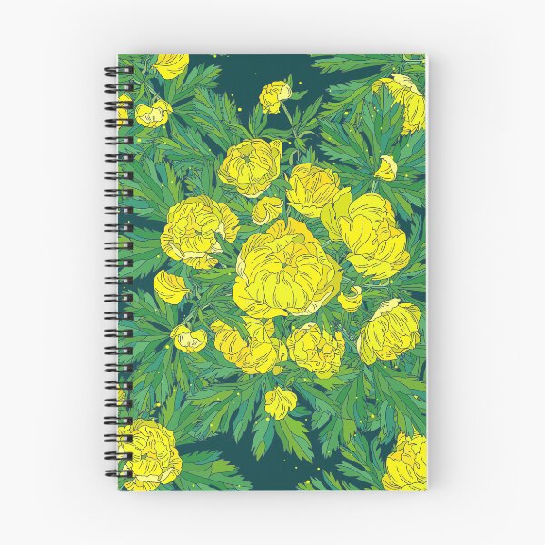 Item preview, Yellow globeflowers designed and sold by achtung-ein.