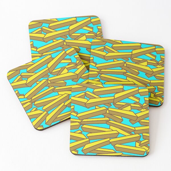 Item preview, French Fries Pattern designed and sold by HotHibiscus.