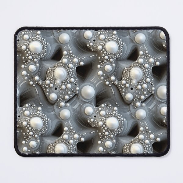Item preview, Perls on grey organic Bridges designed and sold by JoanNinjaHen.