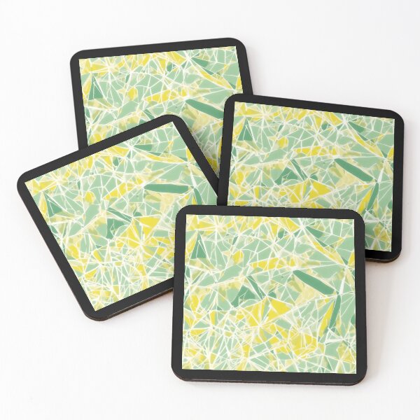 Item preview, Geometric Yellow and Green Pattern designed and sold by Andreas M. Mueller.