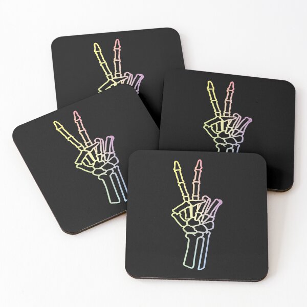 Item preview, Peace Out Skeleton Hand designed and sold by ScienceCorner.