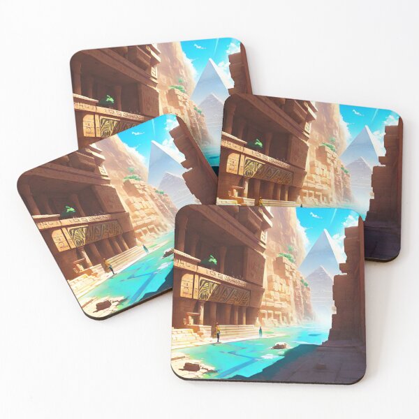 Item preview, Egyptian ruins designed and sold by DreamistStore.