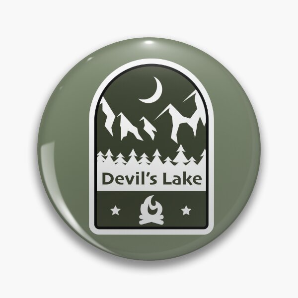 Item preview, Devils Lake Wisconsin Badge designed and sold by salsalis.