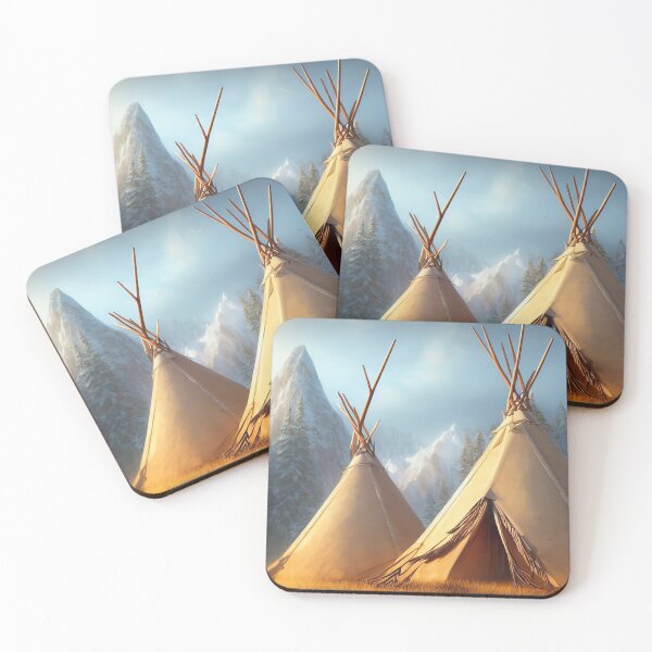 Item preview, Indian Camp - Landscape designed and sold by Gary-Shop.